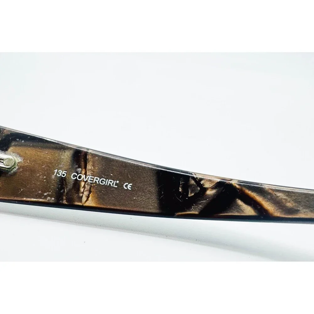 Covergirl Eyeglasses Womens Brown Marble CG814 Col.776 51-17-135